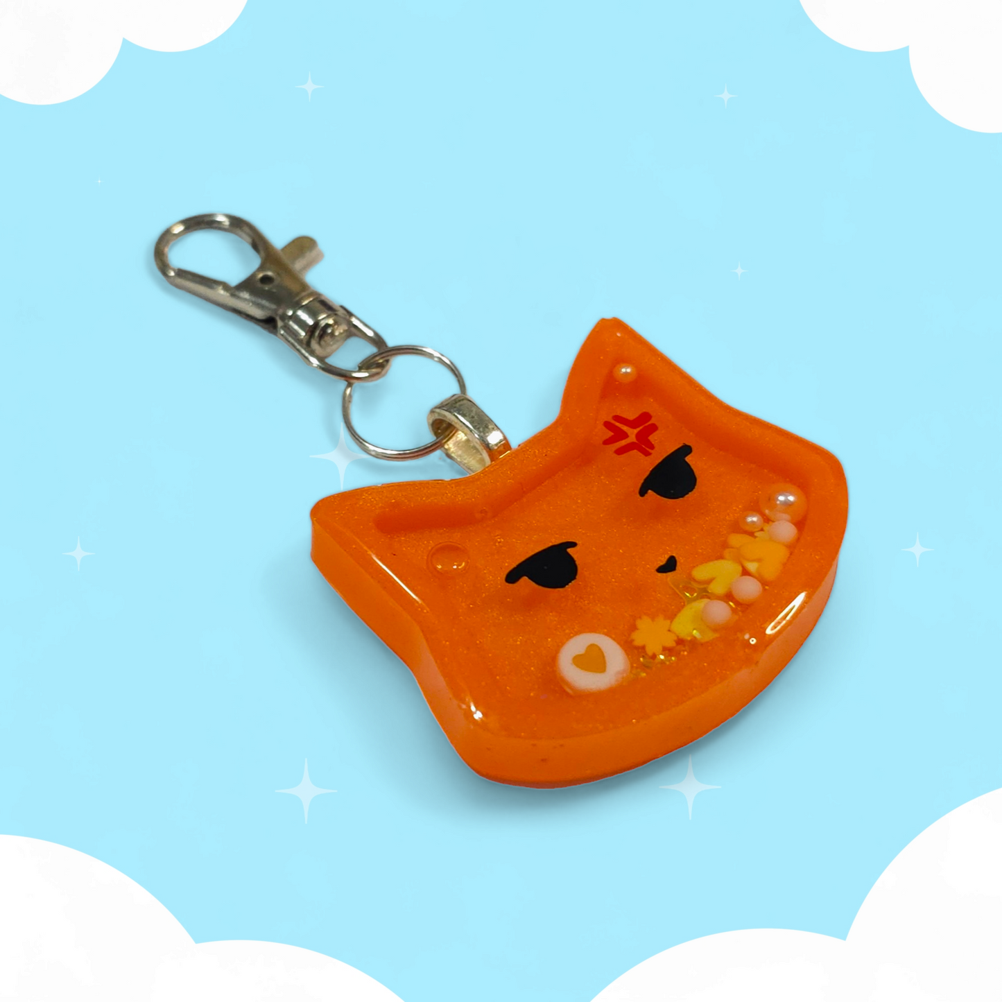 Cats Shaker Keychains