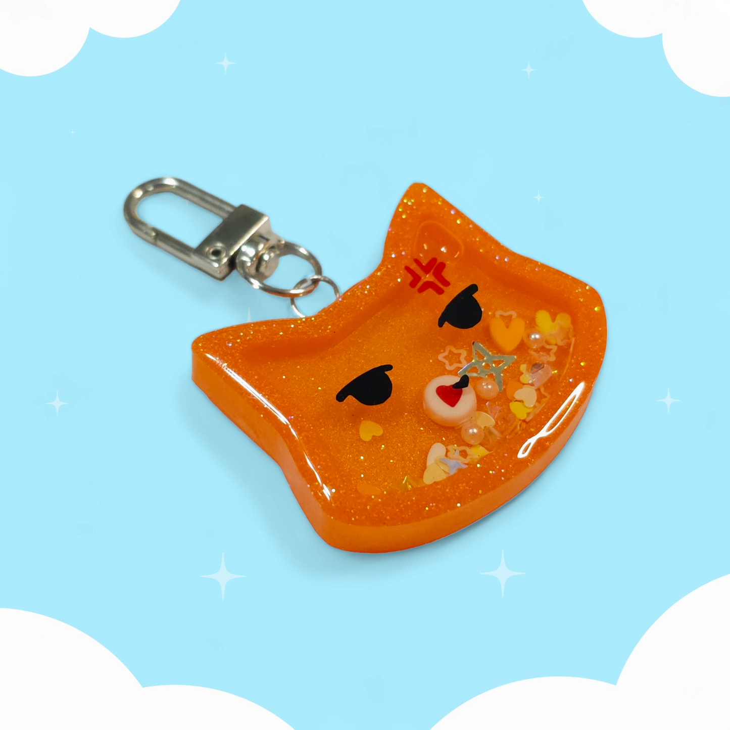 Cats Shaker Keychains