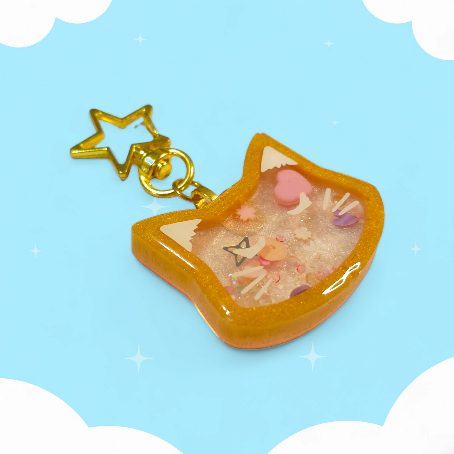 Cats Shaker Keychains