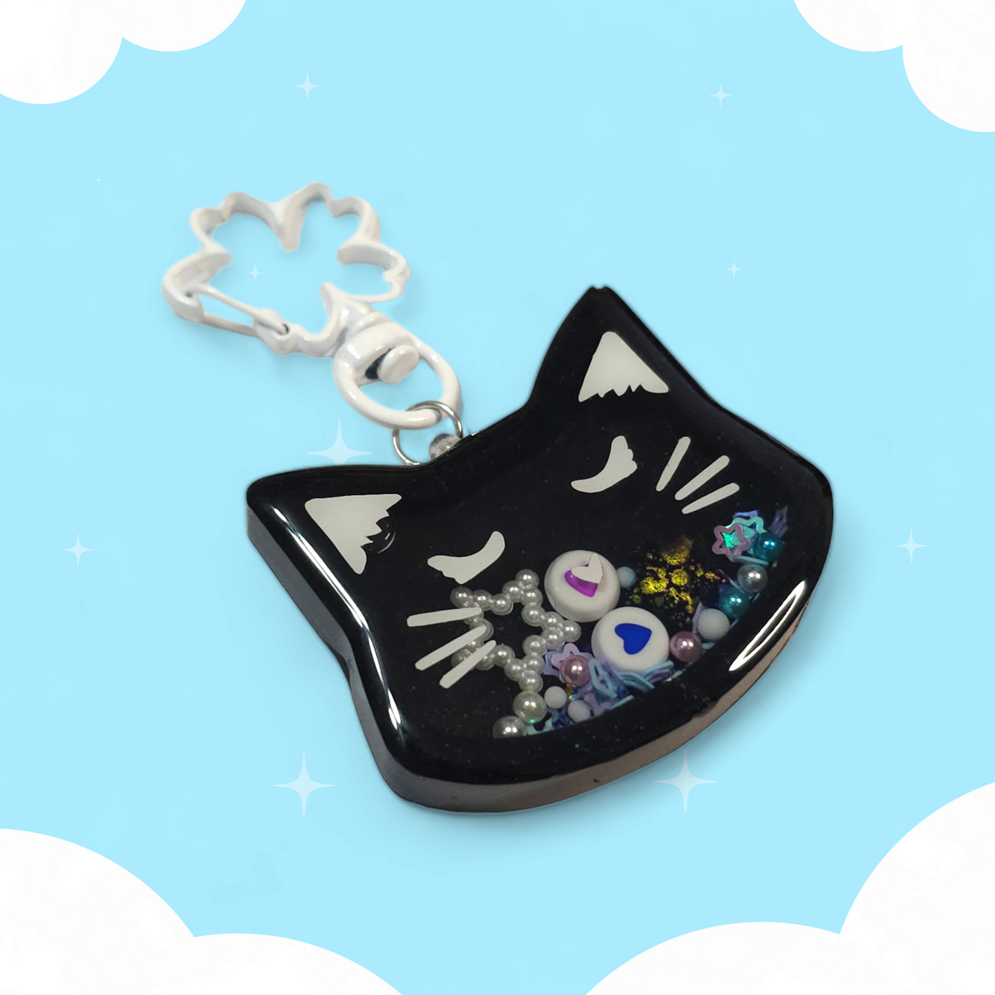 Cats Shaker Keychains
