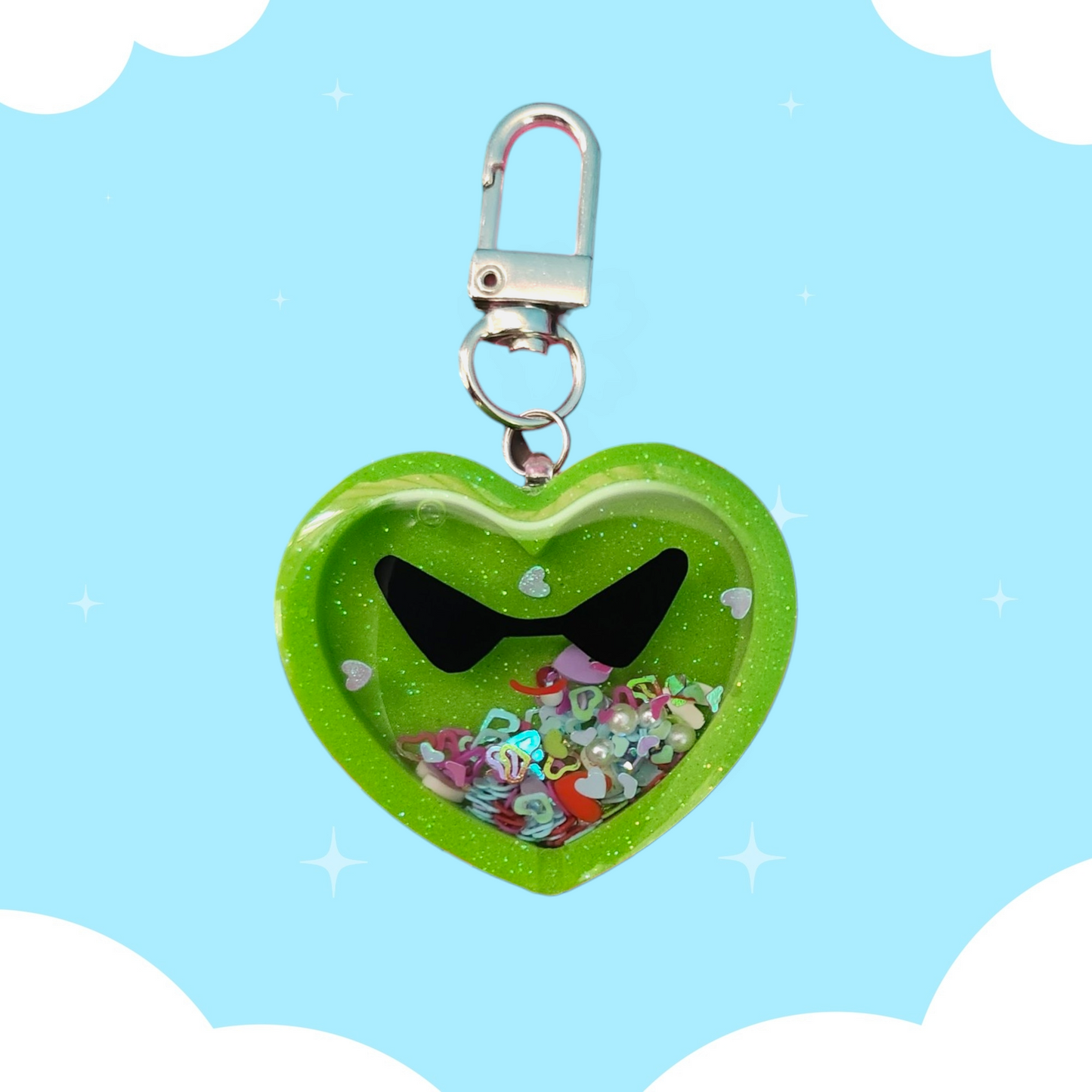 Heart Keychains