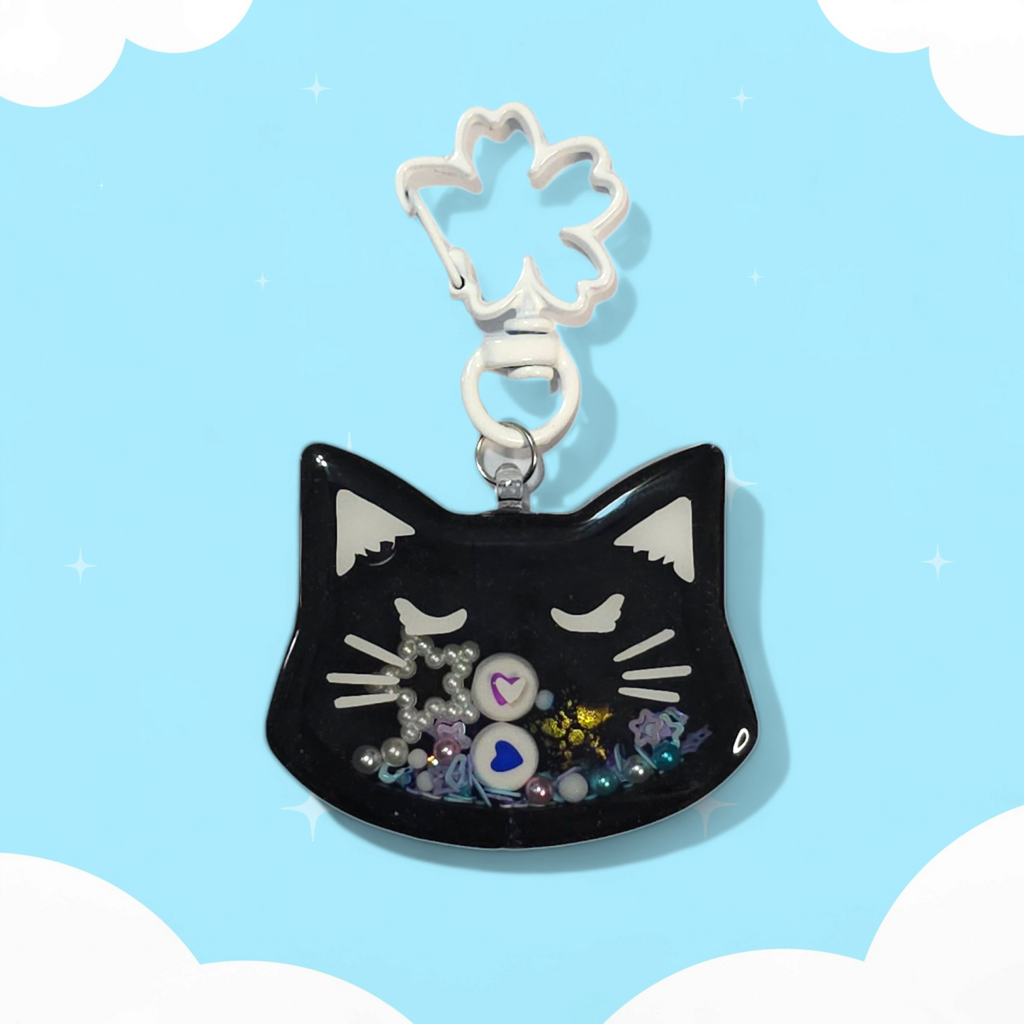 Cats Shaker Keychains