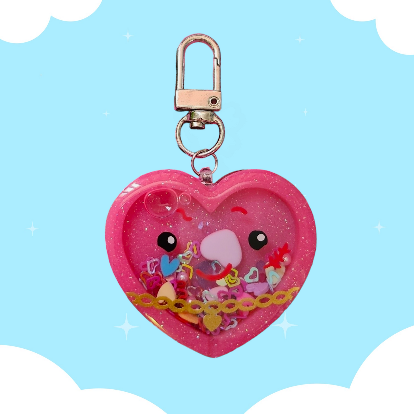 Heart Keychains