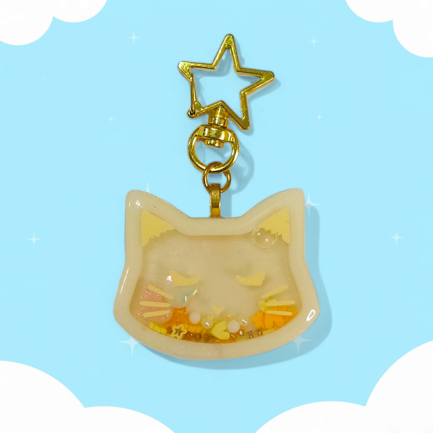 Cats Shaker Keychains