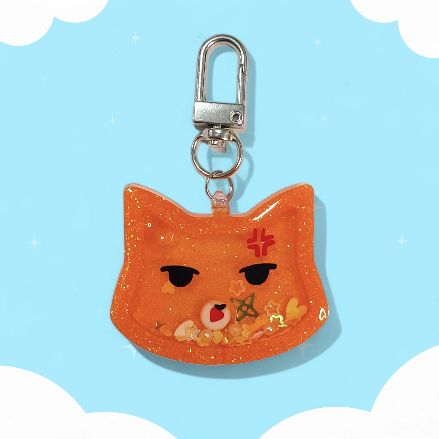 Cats Shaker Keychains