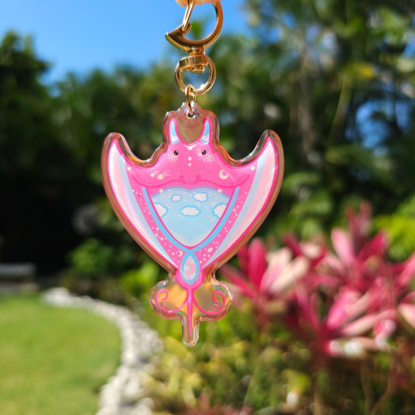 Manta Ray Keychains