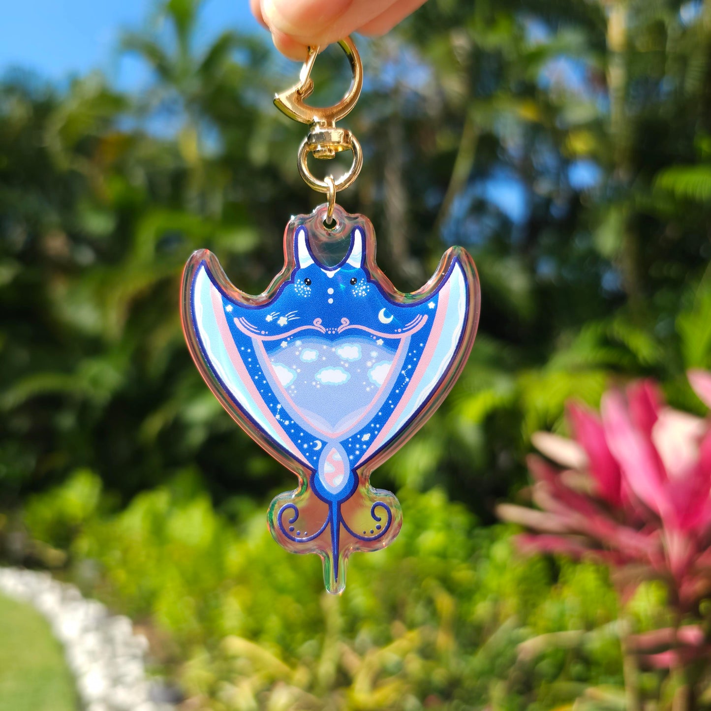 Manta Ray Keychains