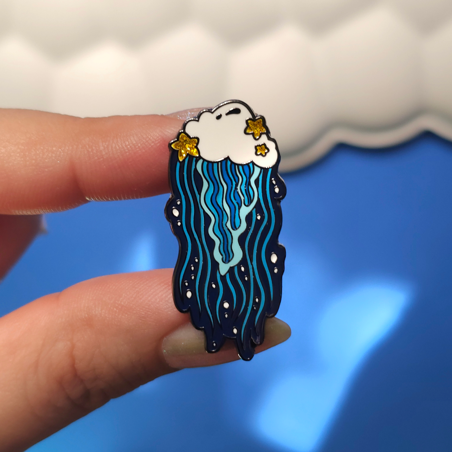 Jellycloud Hard Enamel Pin